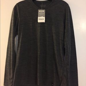 Patagonia Charcoal Grey Merino Long Sleeve Shirt
